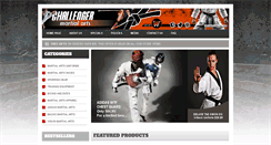 Desktop Screenshot of challengermartialarts.com